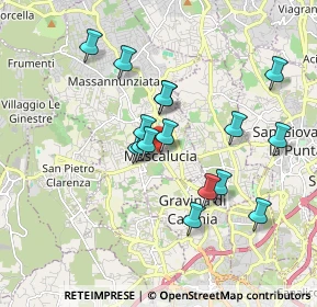 Mappa Via Etnea, 95030 Mascalucia CT, Italia (1.79375)