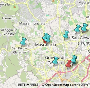 Mappa Via Etnea, 95030 Mascalucia CT, Italia (2.51091)