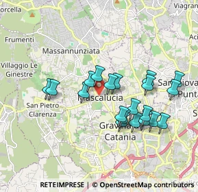 Mappa Via Etnea, 95030 Mascalucia CT, Italia (1.887)