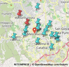 Mappa Via Etnea, 95030 Mascalucia CT, Italia (1.7915)