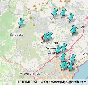 Mappa Via Salvatore Quasimodo, 95030 Mascalucia CT, Italia (5.27063)