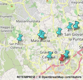 Mappa Via Cillei, 95030 Mascalucia CT, Italia (2.43545)