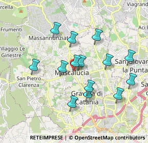 Mappa Via Cillei, 95030 Mascalucia CT, Italia (1.93143)