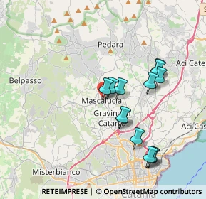 Mappa Via Cillei, 95030 Mascalucia CT, Italia (3.93231)