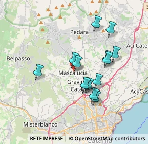 Mappa Via Cillei, 95030 Mascalucia CT, Italia (3.47929)