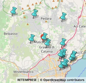 Mappa Via Cillei, 95030 Mascalucia CT, Italia (5.26188)