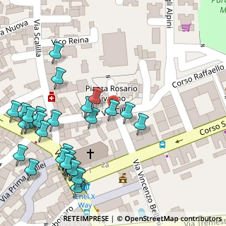 Mappa Via Vincenzo Bellini, 95030 Mascalucia CT, Italia (0.08)