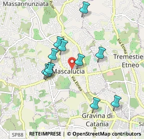 Mappa Via Cillei, 95030 Mascalucia CT, Italia (0.94273)