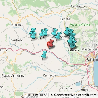 Mappa Via Nicolò Bua, 94010 Catenanuova EN, Italia (13.323)
