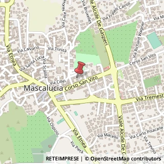 Mappa Via, 95030 Mascalucia, Catania (Sicilia)