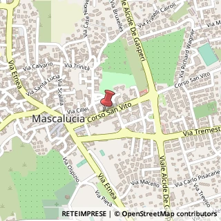 Mappa Via A. Locatelli, 7, 95030 Mascalucia, Catania (Sicilia)