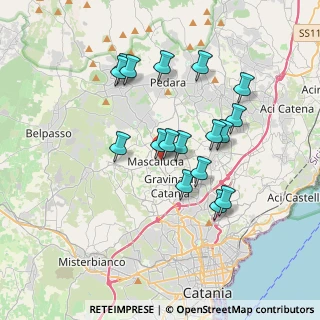 Mappa Corso San Vito, 95030 Mascalucia CT, Italia (3.63529)