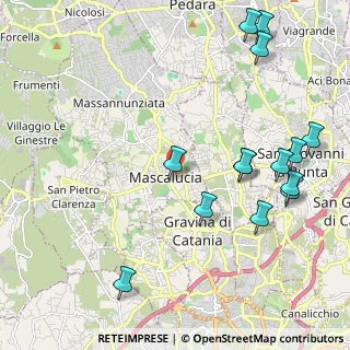 Mappa Corso San Vito, 95030 Mascalucia CT, Italia (2.86786)