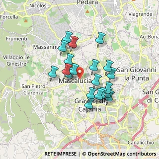 Mappa Corso Michelangelo, 95030 Mascalucia CT, Italia (1.592)