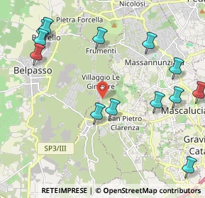 Mappa Viale Libertà, 95030 Belpasso CT, Italia (2.93769)