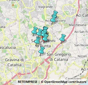 Mappa Via Siracusa, 95037 San Giovanni La Punta CT, Italia (1.0475)