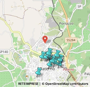 Mappa Via Presidente E. de Nicola, 95047 Paternò CT, Italia (1.08333)