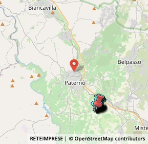 Mappa Via Presidente E. de Nicola, 95047 Paternò CT, Italia (5.47053)