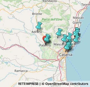 Mappa Via Presidente E. de Nicola, 95047 Paternò CT, Italia (15.28625)