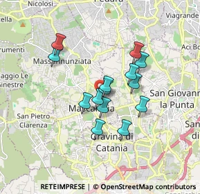 Mappa Viale Alcide de Gasperi, 95030 Mascalucia CT, Italia (1.49)