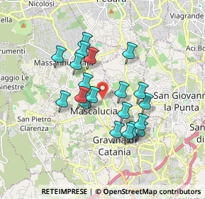 Mappa Viale Alcide de Gasperi, 95030 Mascalucia CT, Italia (1.6475)