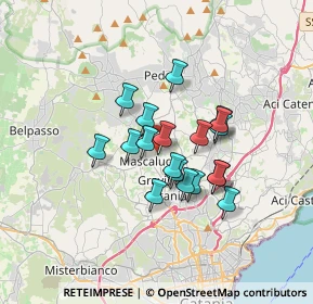 Mappa Viale Alcide de Gasperi, 95030 Mascalucia CT, Italia (2.82895)