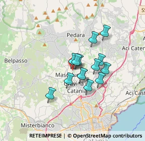 Mappa Viale Alcide de Gasperi, 95030 Mascalucia CT, Italia (2.62786)