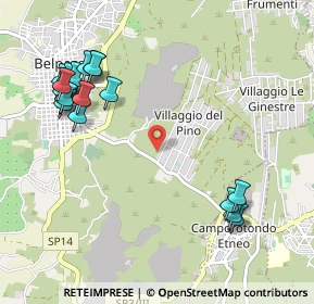 Mappa Via Camporotondo, 95032 Belpasso CT, Italia (1.406)