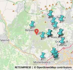 Mappa Via Camporotondo, 95032 Belpasso CT, Italia (4.92211)