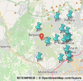 Mappa Via Camporotondo, 95032 Belpasso CT, Italia (4.91067)
