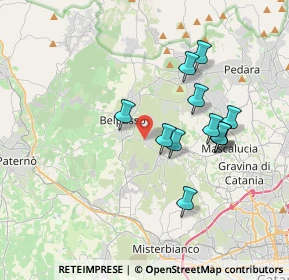 Mappa Via Camporotondo, 95032 Belpasso CT, Italia (3.70917)