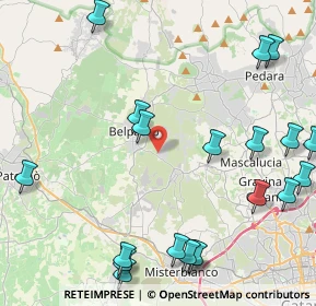 Mappa Via Camporotondo, 95032 Belpasso CT, Italia (6.4145)