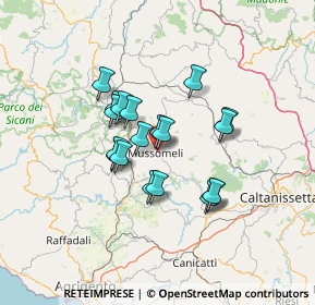 Mappa 93014 Mussomeli CL, Italia (11.47842)