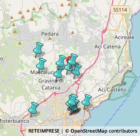 Mappa SP8ii-iv, 95037 San Giovanni La Punta CT, Italia (4.14733)