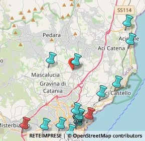 Mappa SP8ii-iv, 95037 San Giovanni La Punta CT, Italia (6.39125)