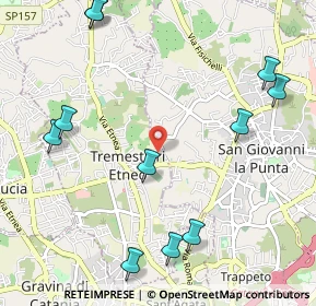 Mappa Via Palmentazzo, 95037 San Giovanni La Punta CT, Italia (1.51091)