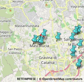 Mappa Via Giuseppe Garibaldi, 95030 Sant'Agata li Battiati CT, Italia (2.45)