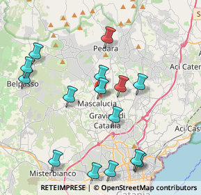 Mappa Via Giuseppe Garibaldi, 95030 Sant'Agata li Battiati CT, Italia (4.9)