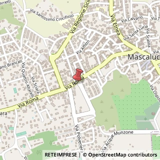 Mappa Via Roma, 167, 95030 Mascalucia, Catania (Sicilia)