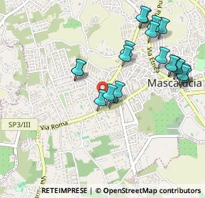 Mappa Via Sottotenente Cantone, 95030 Mascalucia CT, Italia (0.5835)