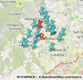 Mappa Via Sottotenente Cantone, 95030 Mascalucia CT, Italia (1.5025)