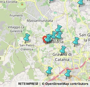 Mappa Via Sottotenente Cantone, 95030 Mascalucia CT, Italia (2.21417)