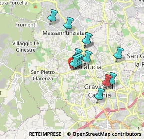 Mappa Via Sottotenente Cantone, 95030 Mascalucia CT, Italia (1.53692)