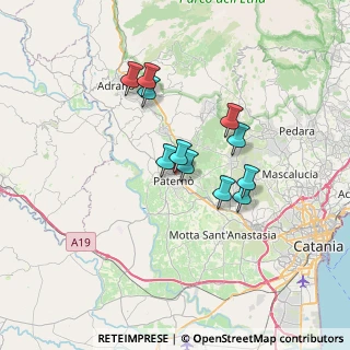 Mappa Via Fontana del Lupo, 95047 Paternò CT, Italia (6.02545)