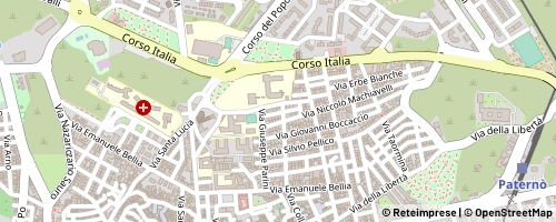 Mappa Paternò