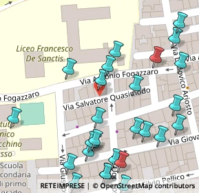 Mappa Via Antonio Fogazzaro, 95047 Paternò CT, Italia (0.08214)