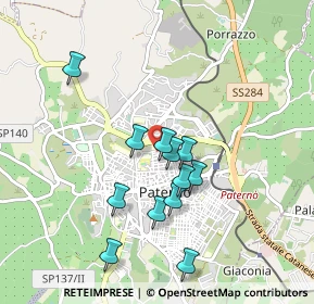 Mappa Via Antonio Fogazzaro, 95047 Paternò CT, Italia (0.92167)