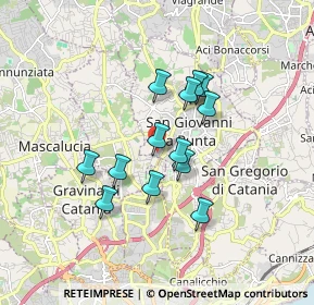 Mappa Via Sorrento, 95030 Tremestieri Etneo CT, Italia (1.51462)