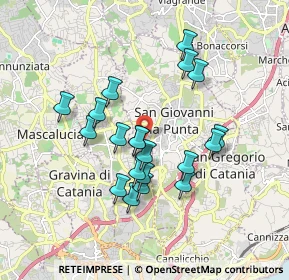 Mappa Via Sorrento, 95030 Tremestieri Etneo CT, Italia (1.757)