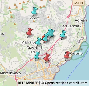 Mappa Via Sorrento, 95030 Tremestieri Etneo CT, Italia (3.04636)